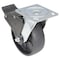 Vestil Glass Filled Nylon Swivel With Total Brake Caster 6 In. Diameter x 2 In. Width 1200 lb Black CST-VE-6X2GFN-SWTB - alternate 2